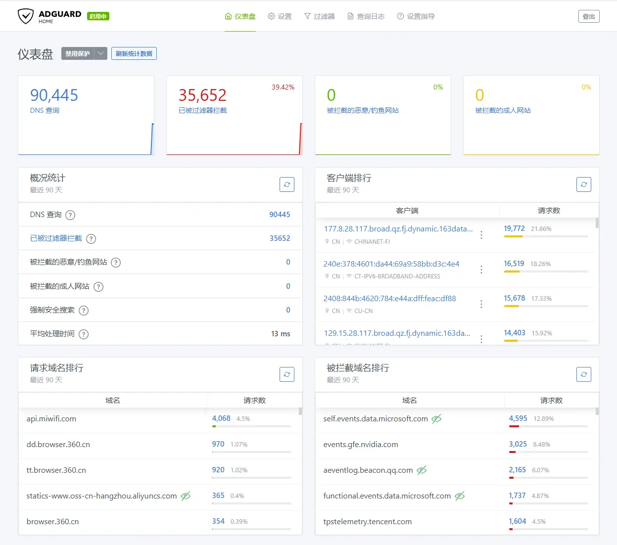AdGuard Home 丨 自建去广告DNS